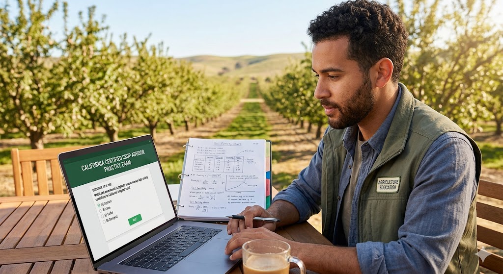 California Certified Crop Advisor Practice Exam Banner