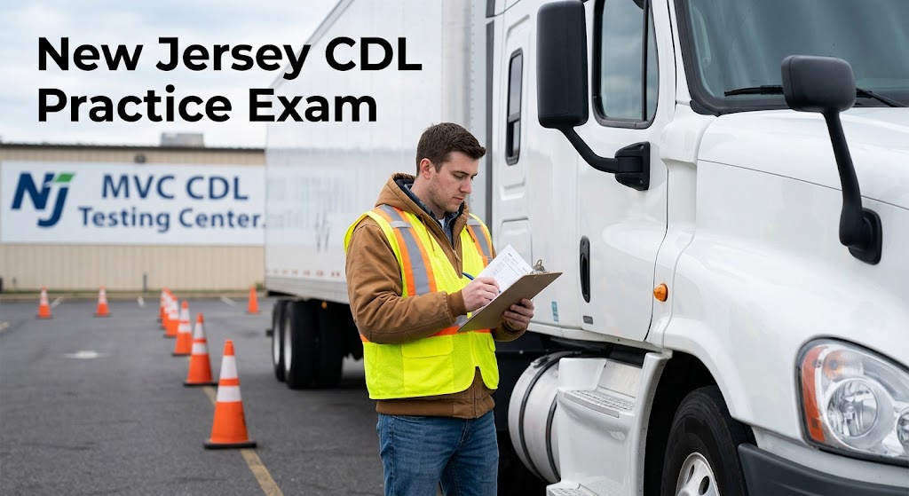New Jersey CDL Practice Test 2 Banner