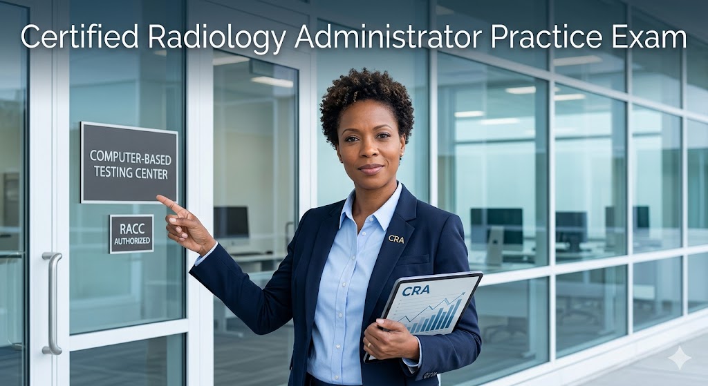 Certified Radiology Administrator (CRA) Practice Exam Banner