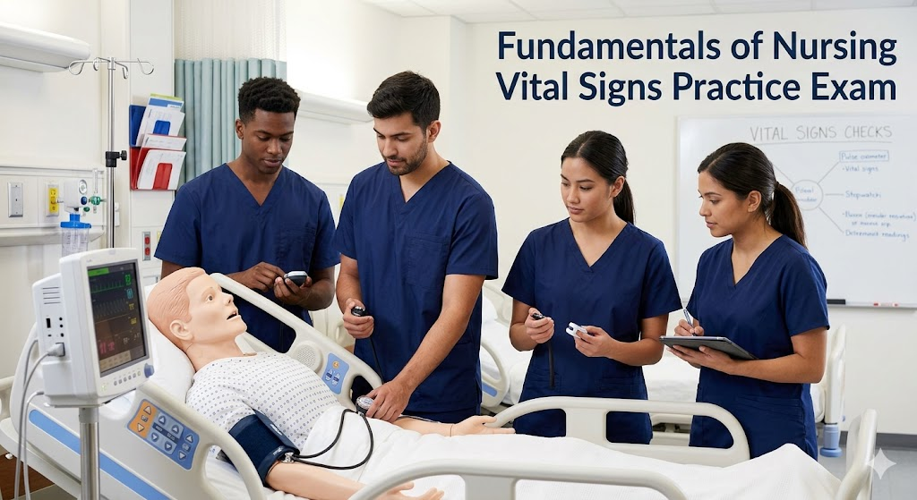 Fundamentals of Nursing –  Vital Signs Practice Test Banner