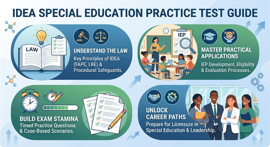 Individuals with Disabilities Education Act (IDEA) – Special Education Practice Test Banner