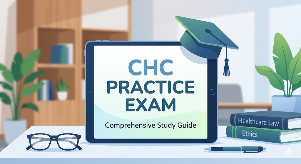 Certified in Healthcare Compliance (CHC) Practice Test Banner