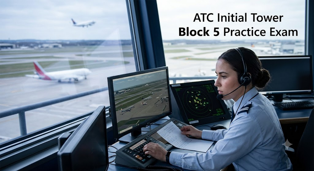 ATC Initial Tower Block 5 Practice Test Banner