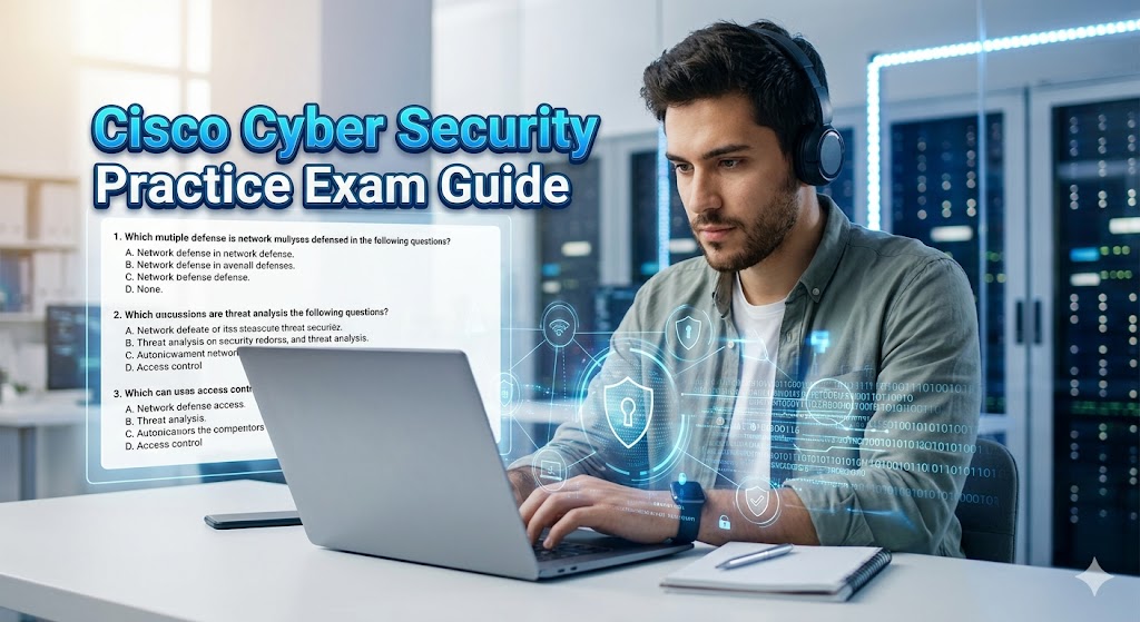Cisco Cyber Security Practice Exam Banner