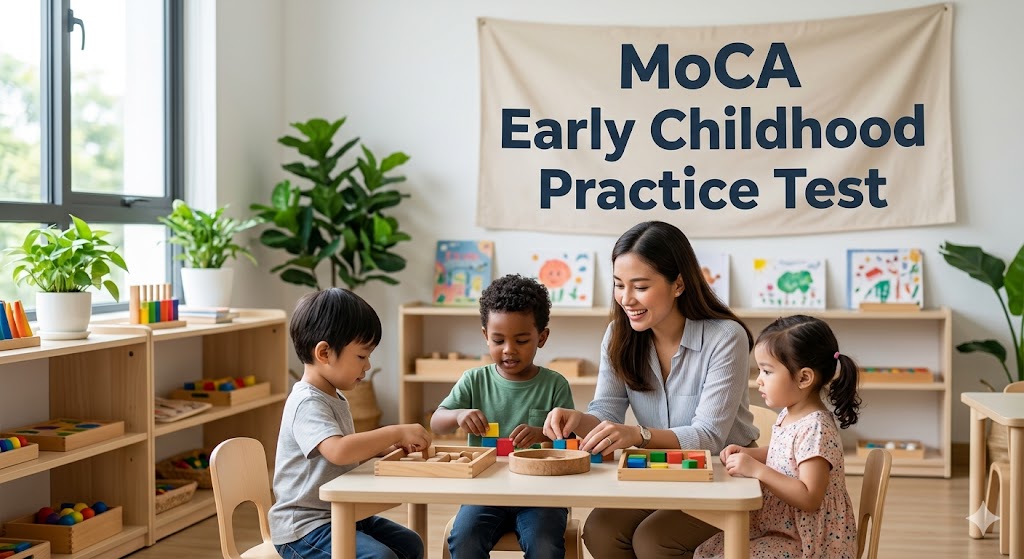 MoCA Early Childhood Practice Test Banner