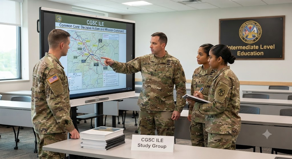 CGSC Intermediate Level Education (ILE) Practice Banner