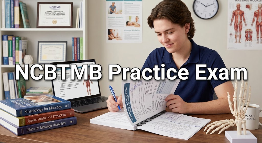 National Certification Board for Therapeutic Massage & Bodywork (NCBTMB) Practice Exam Banner