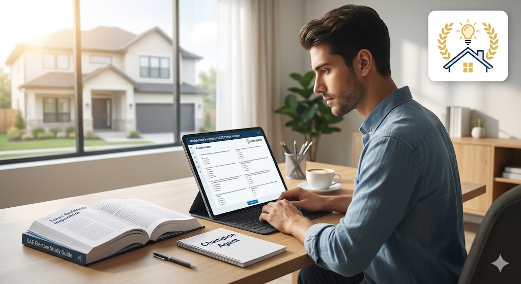 Champions Residential Inspections SAE Practice Test Banner