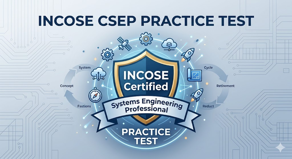 INCOSE Certified Systems Engineering Professional (CSEP) Practice Test Banner
