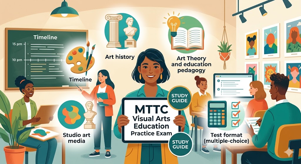 MTTC Visual Arts Education (095) Practice Test Banner