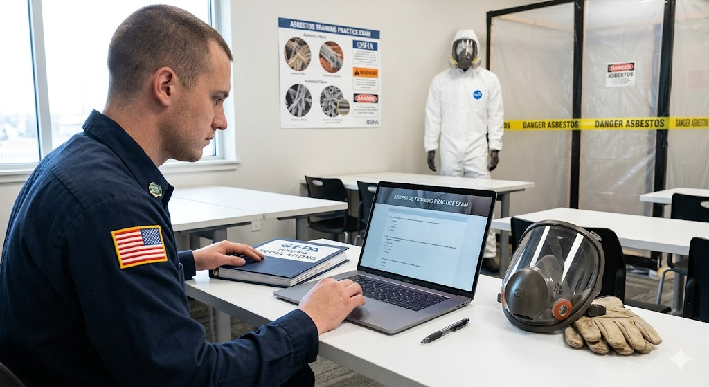 Asbestos Training Practice Test Banner