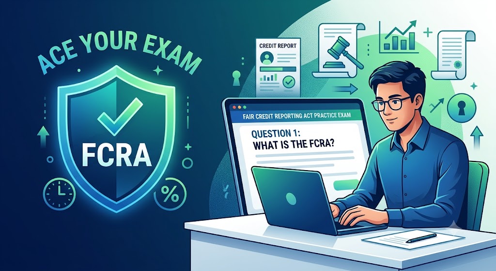 Fair Credit Reporting Act (FCRA) Practice Test Banner