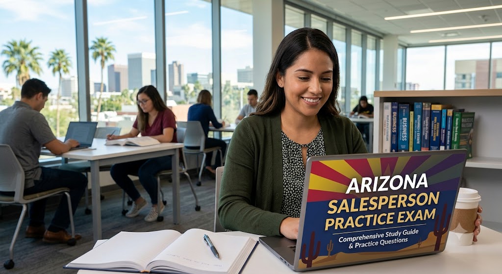 Arizona Salesperson Practice Test Banner