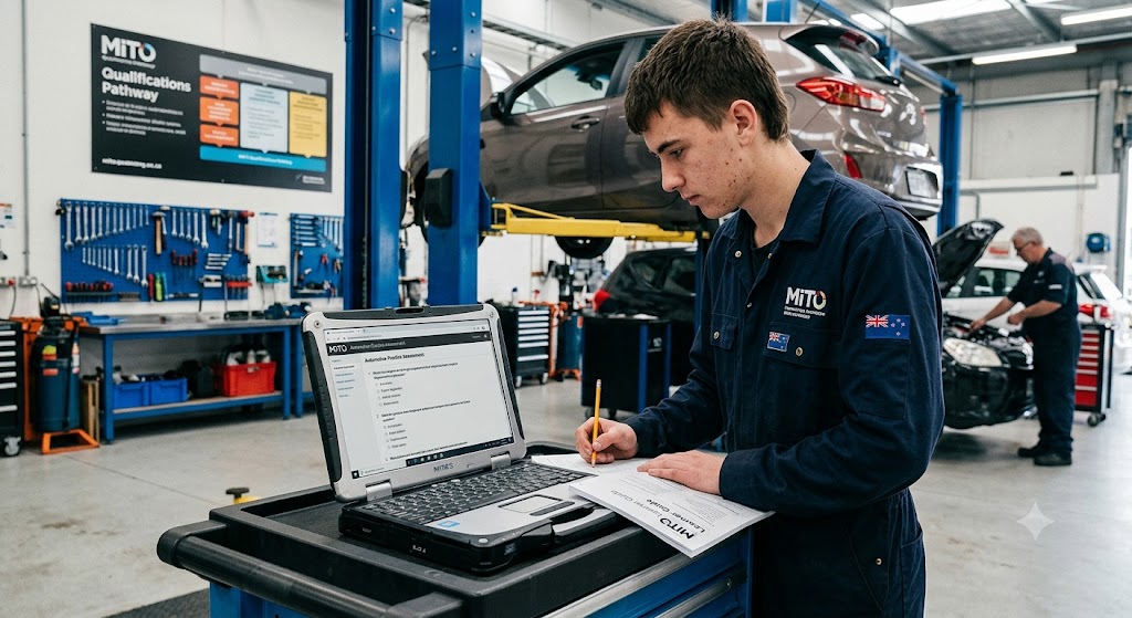 Mito Automotive Practice Test & Exam Prep | New Zealand Banner