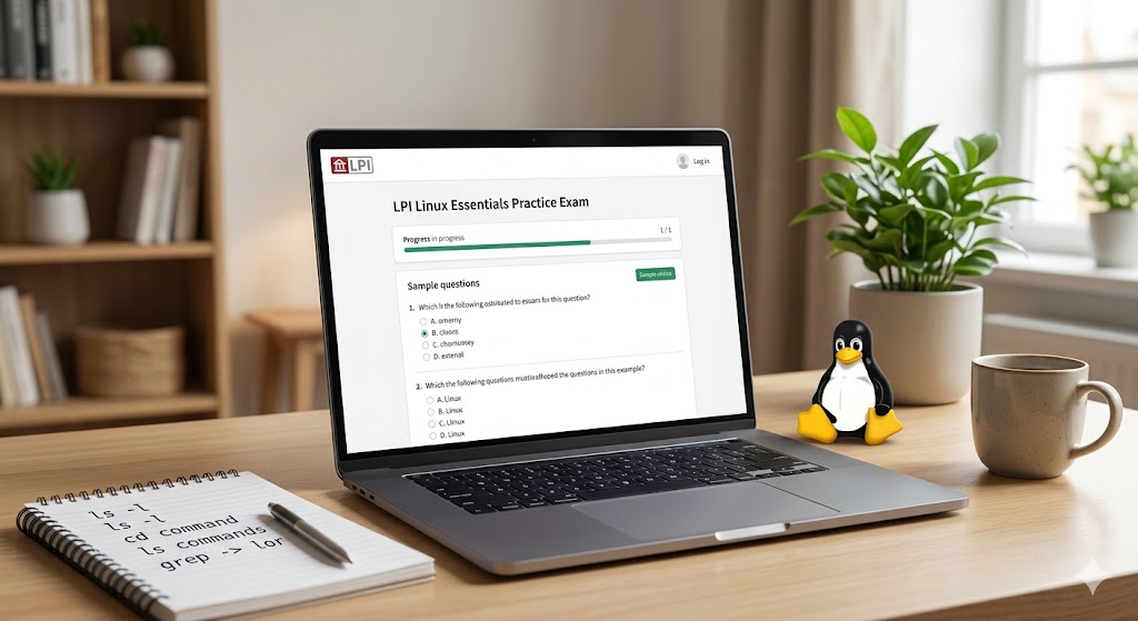 LPI Linux Essentials Practice Exam Banner