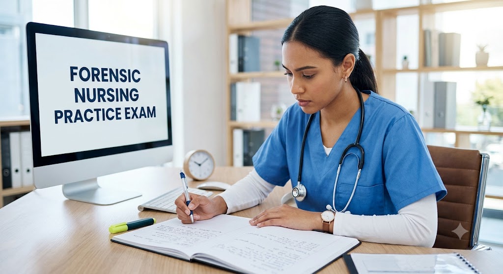 Forensic Nursing Practice Exam Banner