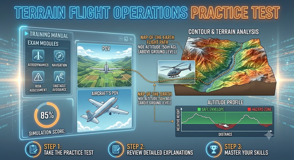 Terrain Flight Operations Practice Test Banner