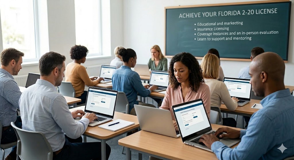 Florida 2-20 Insurance Agent License Practice Exam Banner