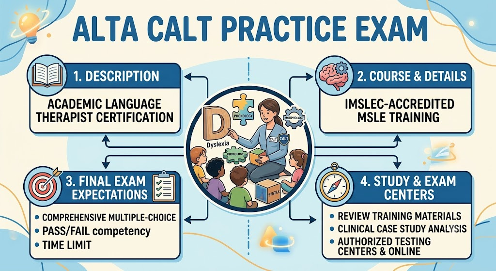 ALTA Certified Academic Language Therapist (CALT) Practice Exam Banner