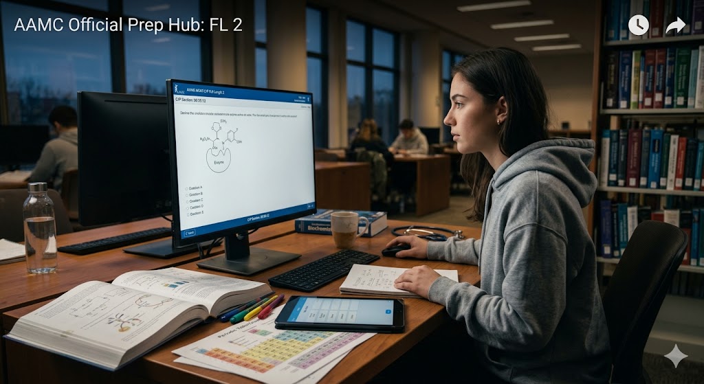 AAMC MCAT C/P Full-Length 2 Practice Exam Banner