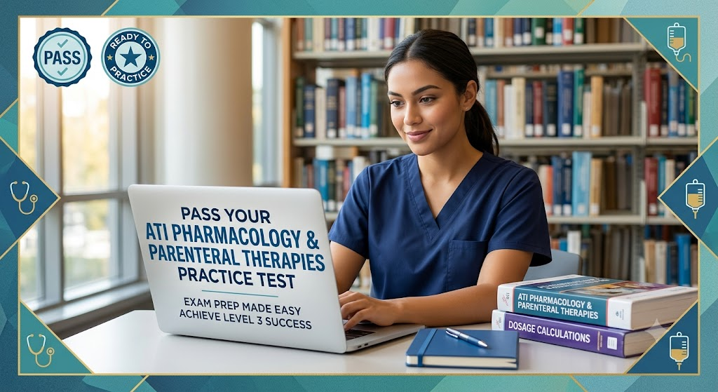 ATI Pharmacological and Parenteral Therapies Practice Test Banner