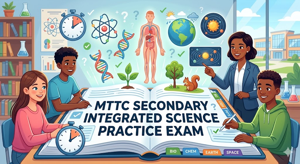 Michigan Test for Teacher Certification (MTTC) Secondary Integrated Science Practice Test Banner