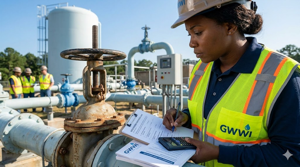 GWWI Water Distribution Practice Test Banner