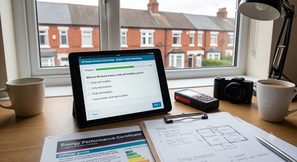 Energy Assessor Practice Test & Exam Prep | United Kingdom Banner