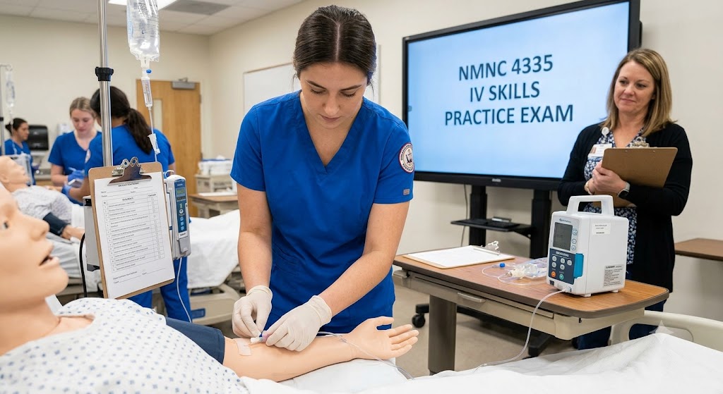NMNC 4335 IV Skills Practice Test Banner