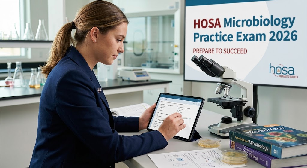 HOSA Microbiology Practice Test 2026 Questions and Answers Banner