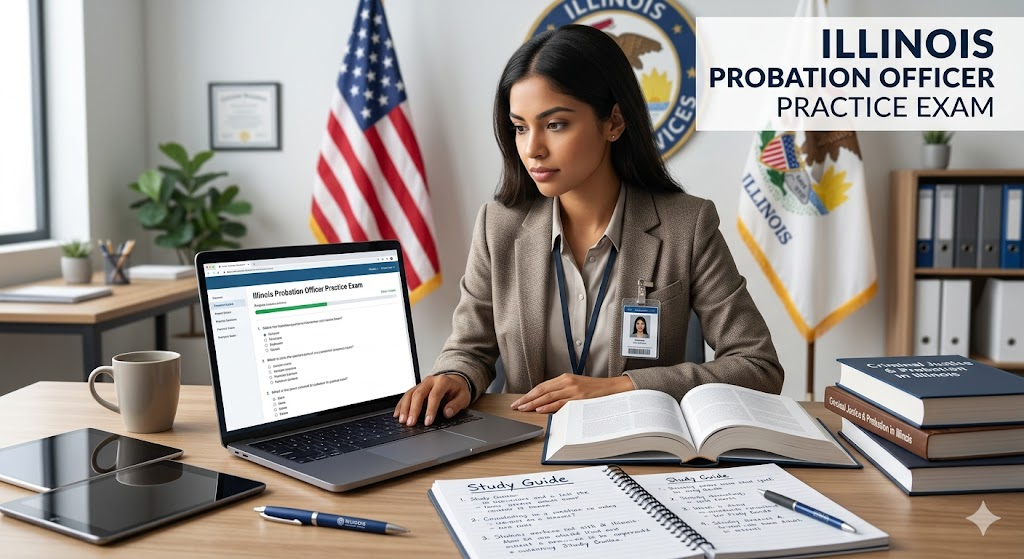 Illinois Probation Officer Practice Exam Banner