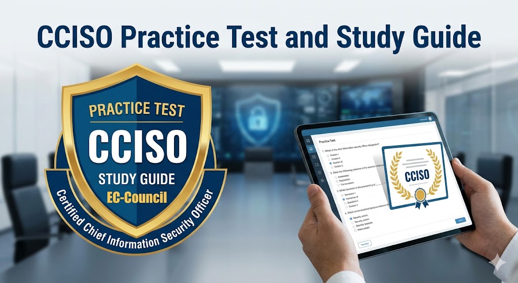 EC-Council Certified Chief Information Security Officer (CCISO) Practice Test Banner