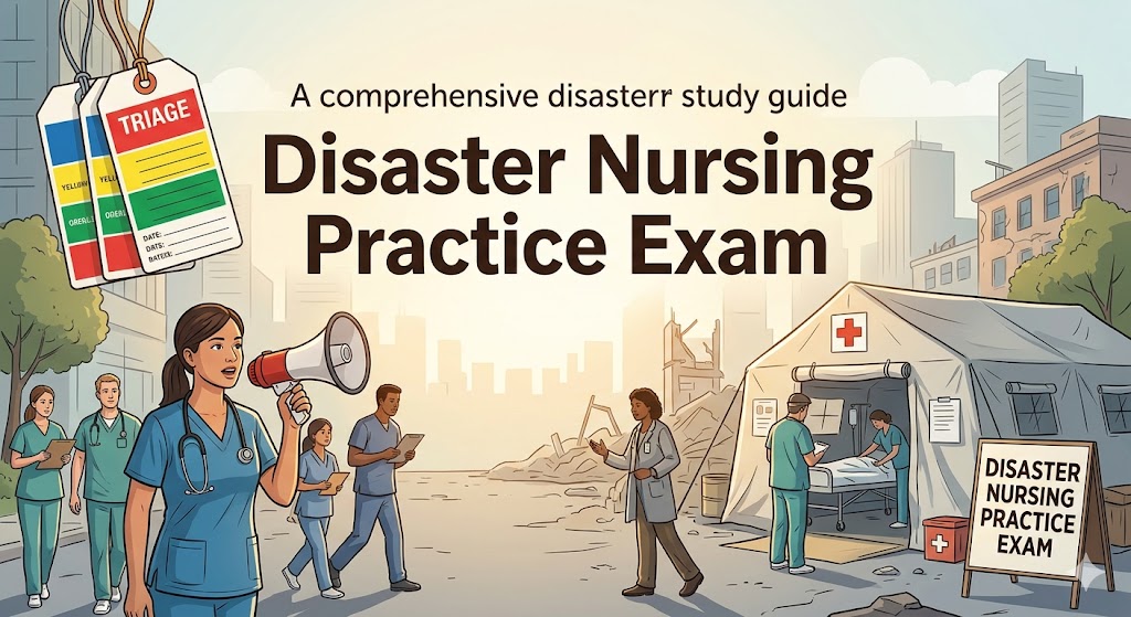 Disaster Nursing Practice Exam Banner