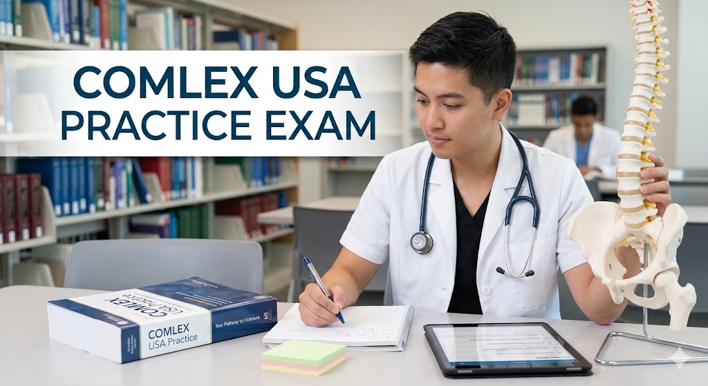 Comprehensive Osteopathic Medical Licensing Examination (COMLEX USA) Practice Banner