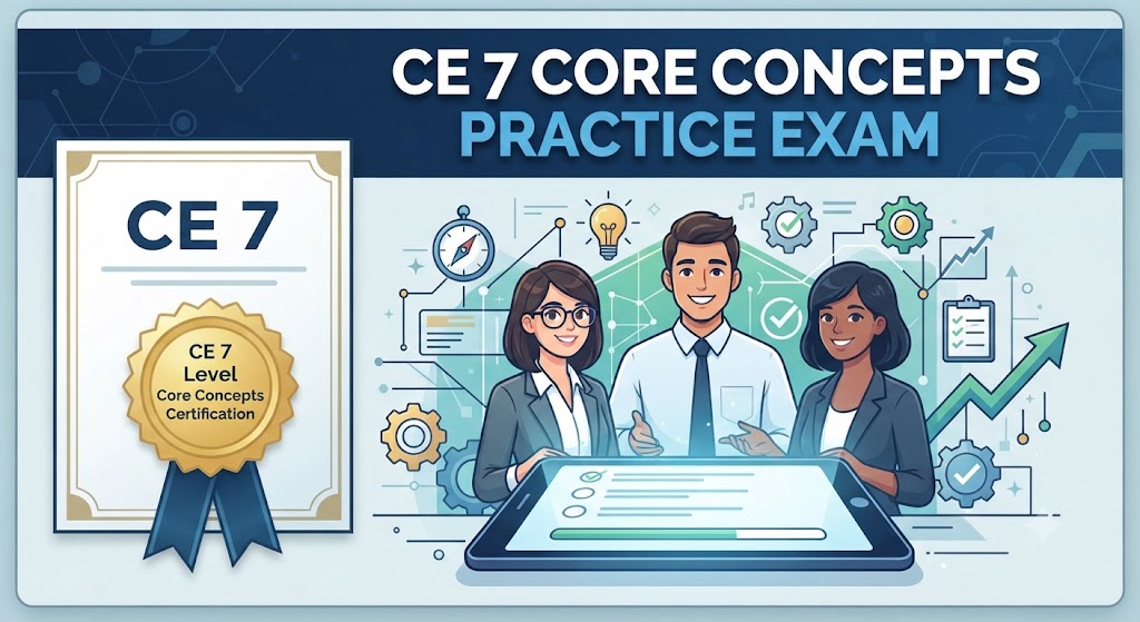 CE 7 Level Core Concepts Post-Test Banner
