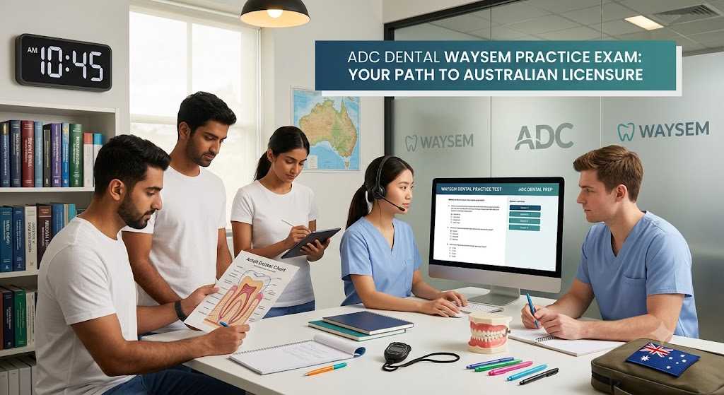 ADC Dental Waysem Practice Test Banner