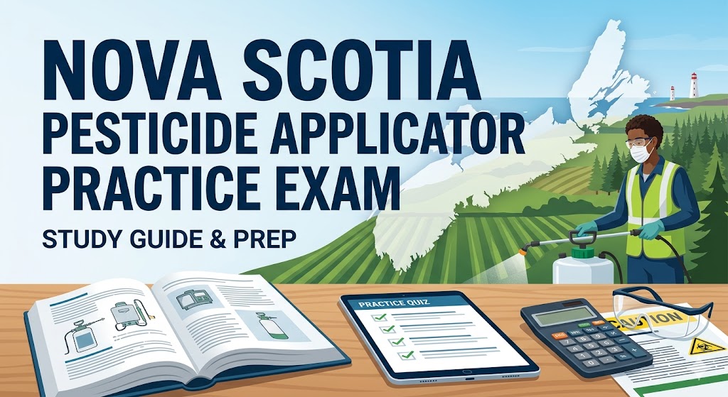 Nova Scotia Pesticide Applicator Practice Exam Banner