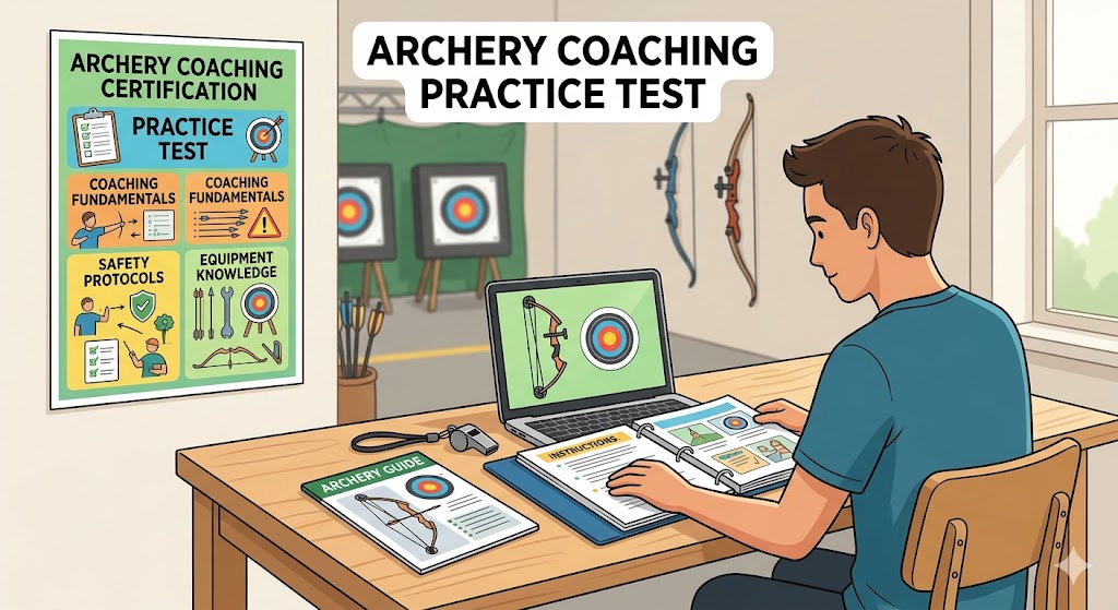 Archery Coaching Practice Test Banner
