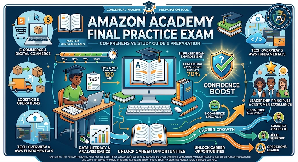 Amazon Academy Final Practice Exam Banner