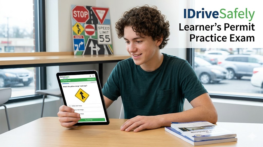 IDriveSafely Help Permit Practice Test Banner