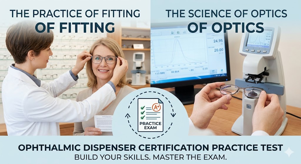 Ophthalmic Dispensing Practice Test Banner