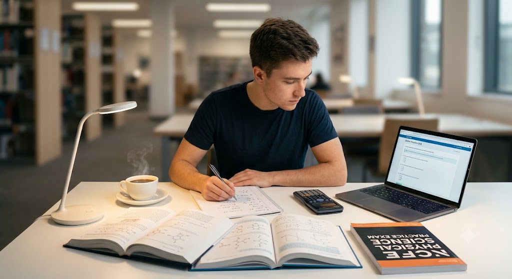 NCFE Physical Science Practice Exam Banner