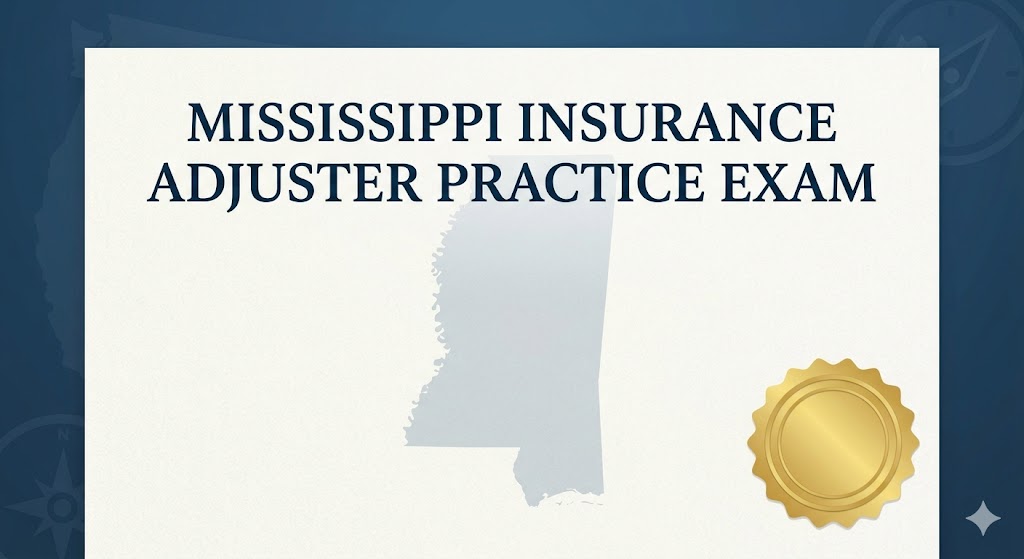 Mississippi Insurance Adjuster Practice Test Banner