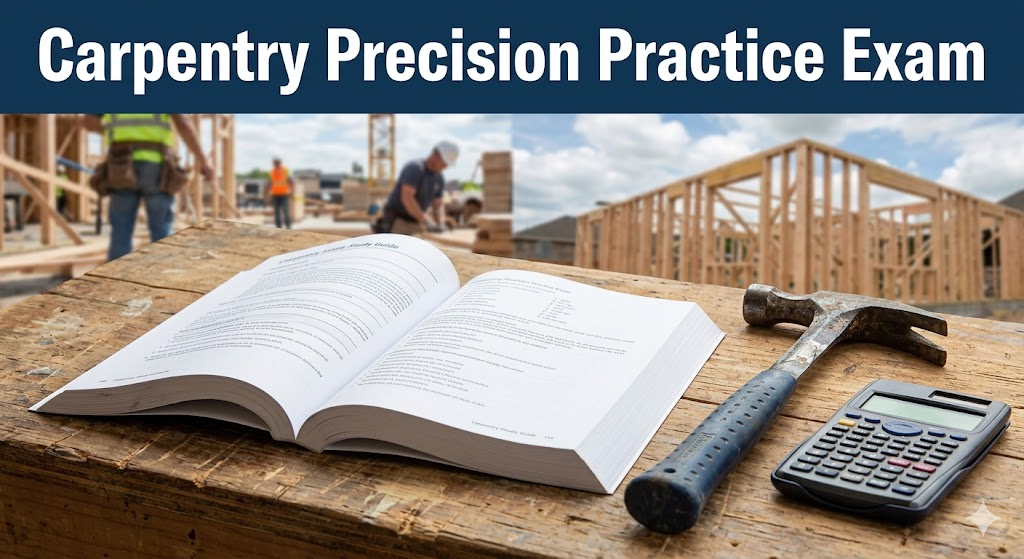 Carpentry Precision Exam Practice Banner