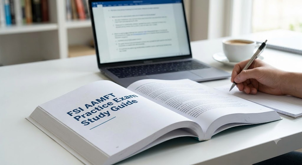 FSI American Association for Marriage and Family Therapy (AAMFT) Practice Exam Banner