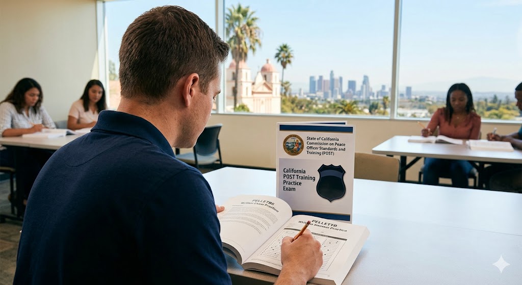 California POST Training Practice Test Banner