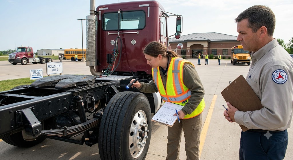Wisconsin CDL Pre-Trip Practice Test Banner