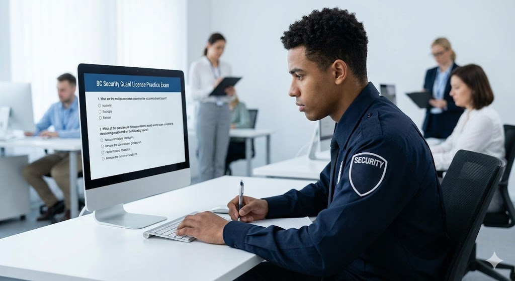 British Columbia (BC) Security Guard License Practice Exam Banner