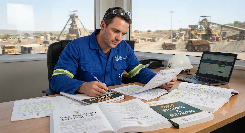 DMRE Mining Practice Test & Exam Prep | South Africa Banner