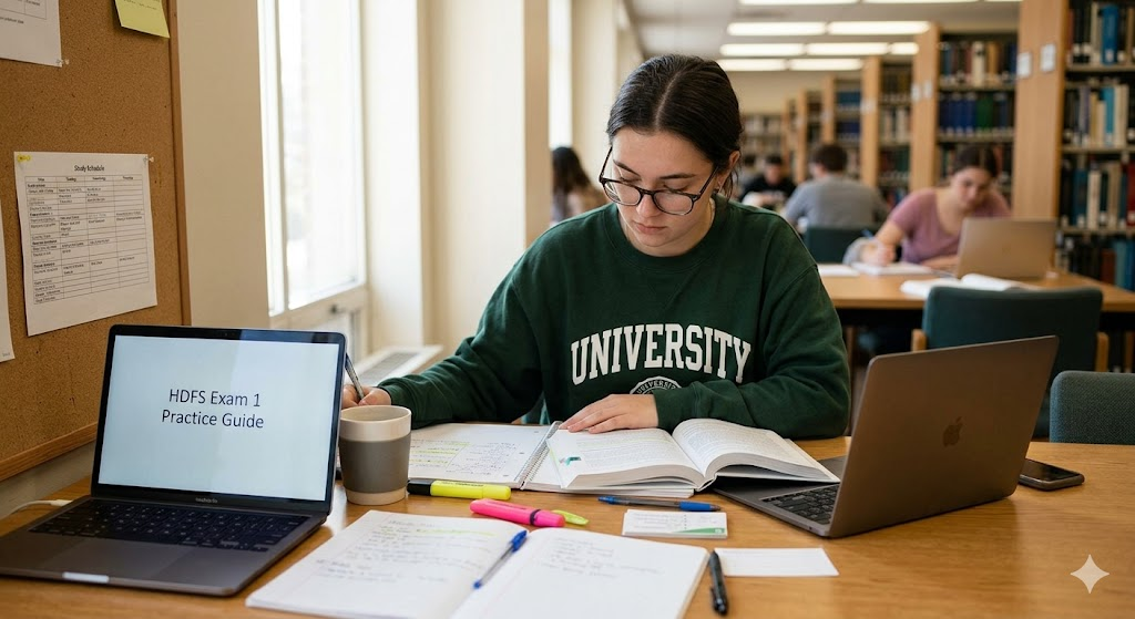 Human Development and Family Studies (HDFS) Exam 1 Practice Banner